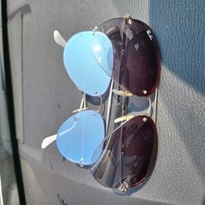 Ray-Ban Pair original aviator sunglasses.(both pairs)